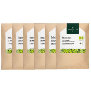 Scharfer Microgreens Mix 6er Saatpad Set