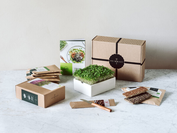 Heimgart Geschenk-Edition – mit Rezeptheft und Messer